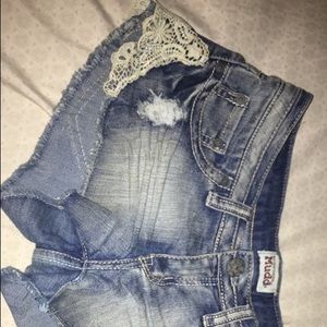 Jean shorts